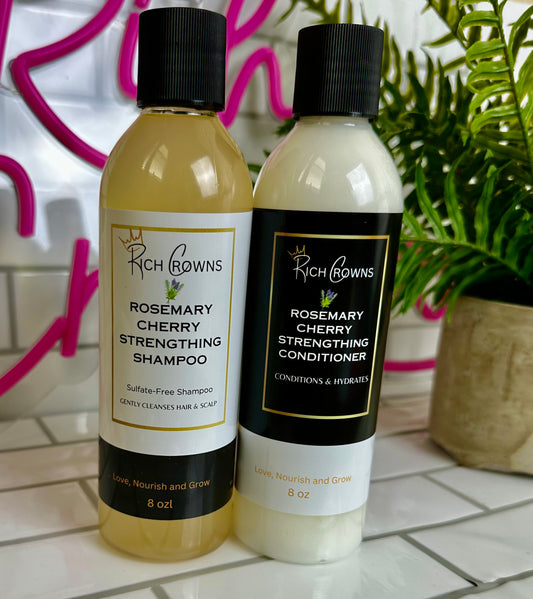 Rosemary Cherry Strengthening Shampoo & Conditioner