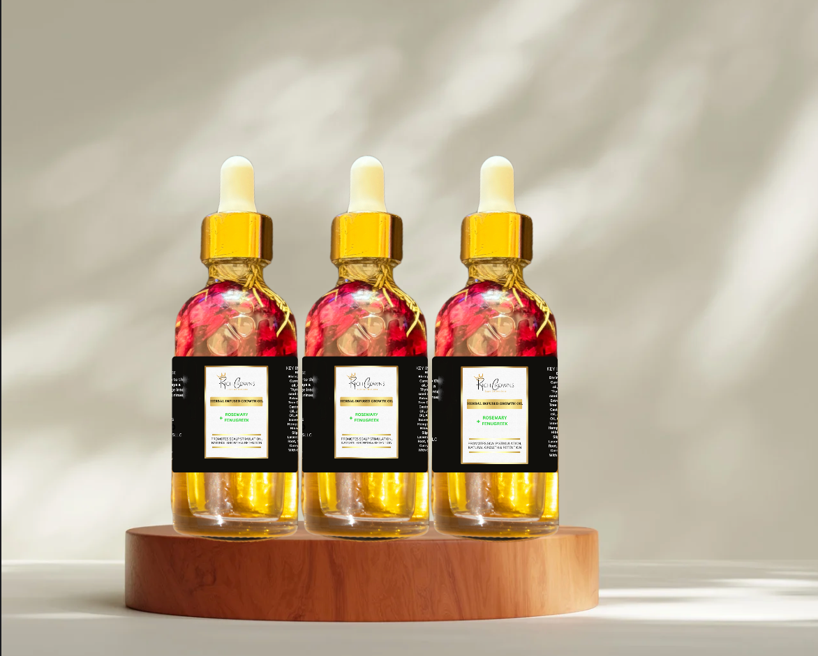 3 month supply Herbal Infused Oil